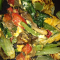 す1222's cooksnap of when they made 簡単　小松菜としめじと卵の炒め物.