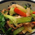 konijntjes's cooksnap of when they made ターサイと豚肉のオイスター炒め.