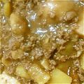 みんちニコニコ's cooksnap of when they made 里芋とサツマイモのそぼろあんかけ.