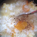 シングルアイシャドウ's cooksnap of when they made きりっと生姜の☆中華粥風簡単お粥あん.