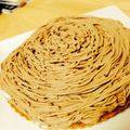 あぃボン's cooksnap of when they made ミニ・モンブラン☆アメリカでも手軽に ♪.