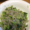 ガッチャン5's cooksnap of when they made 大量消費にセロリとジャコのあっさり炒め.