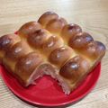 はるひろモール's cooksnap of when they made スクエア型de切りっぱなしシュガーパン♪.