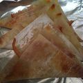 KSTake's cooksnap of when they made 簡単★シュウマイの皮でパリパリハムチーズ.