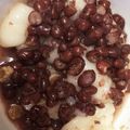 pokorichan's cooksnap of when they made 犬おやつ　　白玉ぜんざい.