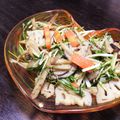 ペッシー's cooksnap of when they made 水菜ときんぴらごぼうのエスニックサラダ☆.