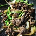 さちえム's cooksnap of when they made 定番筍料理⑦ カラフル青椒牛肉片.