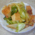 のじまさん's cooksnap of when they made ☆厚揚げとキャベツの味噌炒め.