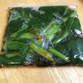 ※Kei's cooksnap of when they made 野沢菜(高菜）のさっぱり漬け.
