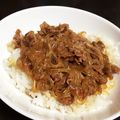 kumoyou's cooksnap of when they made めんつゆで簡単美味牛丼.