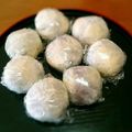 junko178's cooksnap of when they made 黒豆塩大福.