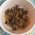 えつおくん's cooksnap of when they made 【離乳食 後期】レバーのりんご煮.