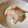 chiikoneko's cooksnap of when they made かぶのマヨたらこ和え.
