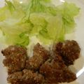 miruba's cooksnap of when they made 豚ひき肉で簡単ごまつくね＊.