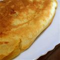 irunon's cooksnap of when they made 飲み残しのビールでふわふわホットケーキ.