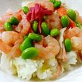 SP♪'s cooksnap of when they made ちらし寿司♪すし飯に入れると美味しい具♪.