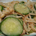 くっくのん's cooksnap of when they made ◇えのきとキュウリのマヨあえ◇.
