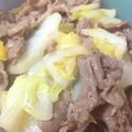 クック861VRW☆'s cooksnap of when they made 白菜と豚肉の炒め.