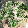 れもんらむね's cooksnap of when they made 激ウマ豚肉とみず菜の塩麹炒め.