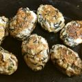 chiaki姐's cooksnap of when they made ひじきとごぼう入りまぐろのつくね.