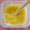 ♩キティ♩'s cooksnap of when they made ♡離乳食♡初期♡初めてのヨーグルト♡.