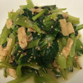 ちとららこ's cooksnap of when they made 小松菜と薄揚げの簡単煮.