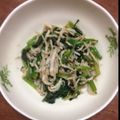 まるまるまるんちゃん's cooksnap of when they made 簡単＊ほうれん草としらすの炒め物.