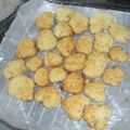 くいしんぼんママ's cooksnap of when they made 子供喜ぶ　サクふわ簡単バナナクッキー.