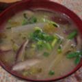 くっくのん's cooksnap of when they made 炒め大根の味噌汁.