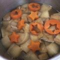 yukamyao's cooksnap of when they made 圧力鍋でつくる大根の煮物.