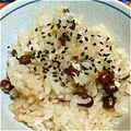チャリpan's cooksnap of when they made 赤飯（炊飯器）.