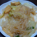♪ゆかりんこ♪'s cooksnap of when they made 白菜と厚揚げと春雨のピリ辛炒め.