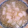 meo35's cooksnap of when they made カブのとろとろ鶏そぼろ煮.
