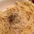 ふちこさんさん's cooksnap of when they made 簡単！本格！生クリームでカルボナーラ.