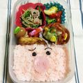 ひめポ's cooksnap of when they made トイストーリー・ハム弁　簡単キャラ弁.