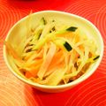 あかさかみずか's cooksnap of when they made ☆モヤシとハムとキュウリのナムル☆.