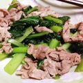 ちやもた's cooksnap of when they made ごはんが進む！豚と小松菜のにんにく炒め.