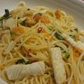 365のお皿's cooksnap of when they made イカとからすみの極上パスタ★大葉香る＾＾.