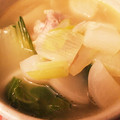 SASAぴー's cooksnap of when they made 青梗菜とﾊﾑの中華ｽｰﾌﾟ.