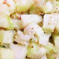 oithin's cooksnap of when they made 材料２つ簡単♪セロリの酢の物.