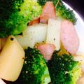 ともけろぽん's cooksnap of when they made デパ地下風お惣菜✿じゃがブロウインナー✿.