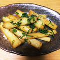 うなちゃん！'s cooksnap of when they made 長芋のさくっと炒め物.