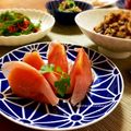 まんまるたまご's cooksnap of when they made 生ハム柿.
