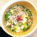 MTMommy's cooksnap of when they made かき玉うどん.