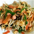 misa1209's cooksnap of when they made ☆ニラと魚肉ソーセージのオイスター炒め☆.