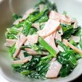 にぃもちゃん's cooksnap of when they made パパッと！ほうれん草とハムのマヨ和え.