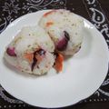 まさたかまま's cooksnap of when they made ♡鮭と柴漬けのおにぎり♡.