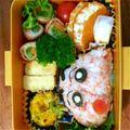 ｶｲｱｵmama's cooksnap of when they made 簡単クレヨンしんちゃんおにぎり♡キャラ弁.