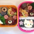 しっぽまん's cooksnap of when they made キャラ弁*おかず『ハンバーグでクマさん』.
