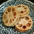 ほのぼのパンダ's cooksnap of when they made 余った餃子の具で、レンコンのはさみ揚げ☆.